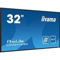 iiyama LH3241S-B2, Offentlig visning Højglans sort