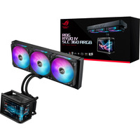 ASUS ROG Ryuo IV SLC 360 ARGB Processor Alt-i-en væskekøler 12 cm Sort, Vandkøling Alt-i-en væskekøler, 12 cm, Sort