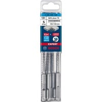 Bosch Expert SDS plus-7X Hammer drill bit 10 stk, Boremaskine Borehammer, Hammer drill bit, 5 mm, 165 mm, Beton, Sten, 10 cm