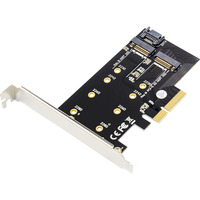 Digitus M.2 NGFF / NVMe SSD PCI Express 3.0 (x4), Interface card 
