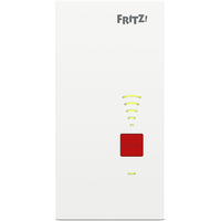 FRITZ! 2700 Bridges og Repeaters Hvid/grå, Repeater 2700, Netværksgentager, 125 Mbit/s, Wi-Fi, Ethernet LAN, Hvid