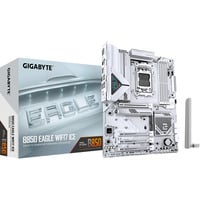 GIGABYTE B850 EAGLE WF7 ICE, Bundkort Hvid/Sølv