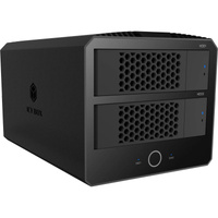 ICY BOX IB-RD3722, RAID-kabinet Sort