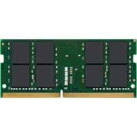 Kingston KCP432SD8/32 hukommelsesmodul 32 GB 1 x 32 GB DDR4 3200 MT/s 260-pin SO-DIMM Grøn, 32 GB, 1 x 32 GB, DDR4, 260-pin SO-DIMM