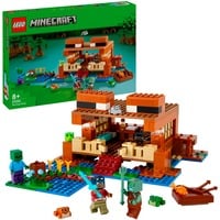 LEGO Minecraft Frøhuset, Bygge legetøj Byggesæt, 8 År, Plast, 400 stk, 732 g