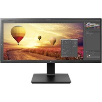LG 34BR65F, LED-skærm Sort