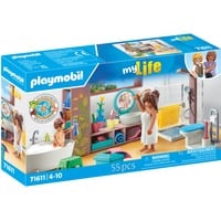 PLAYMOBIL My Life Badeværelse, Bygge legetøj 