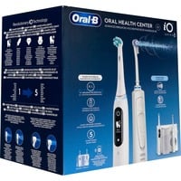 Procter & Gamble iO6 & OxyJet Voksen Roterende, pulserende tandbørste Hvid, Mundpleje Hvid, Voksen, Roterende, pulserende tandbørste, Daglig pleje, Gum pleje, Intens, Sensitiv, Super sensitive, Hvid, 2 min, Batteri