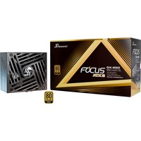 Seasonic FOCUS-GX-850-V4, PC strømforsyning Sort