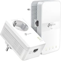 TP-Link TL-WPA7619 KIT 1000 Mbit/s Ethernet LAN Wi-Fi Hvid 2 stk, PowerLAN 1000 Mbit/s, IEEE 1901, IEEE 802.3, IEEE 802.3ab, IEEE 802.3u, Type E / F, Gigabit Ethernet, 10,100,1000 Mbit/s, Wi-Fi 5 (802.11ac)