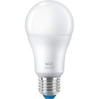 WiZ Pære 8 W (svarende til 60 W) A60 E27, LED-lampe Smart pære, Hvid, Wi-Fi/Bluetooth, E27, Flere, 2200 K