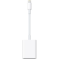 Apple MJYT2ZM/A kortlæser Lightning Hvid, Adapter Hvid, SD, Hvid, iPhone 5 iPhone 5c iPhone 5s iPhone 6 iPhone 6 Plus iPhone 6s iPhone 6s Plus iPad w/ Retina..., Lightning