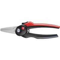 BESSEY Kombisaks lige D48-2 Sort/Rød