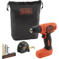 BLACK+DECKER Bore-/ skruemaskine Orange/Sort