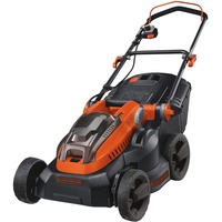 BLACK+DECKER Plæneklipper Sort/Orange