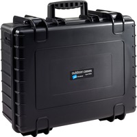 B&W 6000/B/RPD transportkasse til udstyr Taske/klassisk taske Sort, Kuffert Sort, Taske/klassisk taske, Polypropylen (PP), 4 kg, Sort