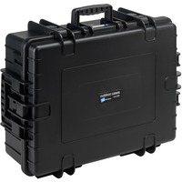 B&W 6500/B/SI transportkasse til udstyr Taske/klassisk taske Sort, Kuffert Sort, Taske/klassisk taske, Polypropylen (PP), Sort