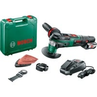 Bosch 0603104001 el-nitteværktøjer Sort, Grøn, Multi-funktion værktøj Grøn/Sort, Sort, Grøn, Batteri