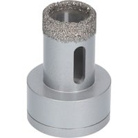 Bosch 2608599031 Fresa a secco diamantata 1 pezzo 25 mm 1 pz. hulsav Vinkelsliber 1 stk, Boremaskine Enkelt, Vinkelsliber, Sten, Flise, Mursten, Sandsten, Grå, 3,5 cm, 2,5 cm
