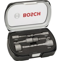 Bosch 2 608 551 079 boremaskine adapter til bit 6 stk, Topnøgle 6 stk, Sekskantet, 25,4 / 4 mm (1 / 4"), 6 / 7 / 8 / 10 / 12 / 13, 50 mm