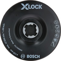 Bosch 2 608 601 724 tilbehør vinkelsliber Bagskive, Slibning pad Bagskive, 12,5 cm, Bosch, Sort, 12250 rpm, 1 stk