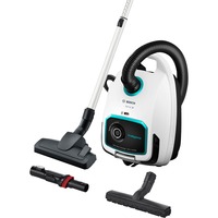 Bosch BGL6LHYG støvsuger 4 L Beholder vakuum Dry 600 W Støvpose, Gulv støvsuger Hvid, 600 W, Beholder vakuum, Dry, Støvpose, 4 L, Allergifilter