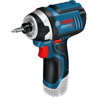Bosch GDR 10.8-LI Sort, Blå 10,8 V, Schlagskruemaskine Blå/Sort, Momentnøgle, Sort, Blå, 105 Nm, 2600 rpm, Vekselstrøm, Lithium polymer (LiPo)