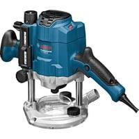 Bosch GOF 1250 CE Sort, Blå 24000 rpm 1250 W, Router Blå, Sort, Blå, 24000 rpm, 6, 8 (5/16"), 10000 rpm, 6 cm, 5,5 m/s²