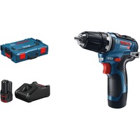 Bosch GSR 12V-35 Professional 1750 rpm 750 g Sort, Blå, Bore-/ skruemaskine Blå/Sort, Pistolgreb boremaskine, Sort, Blå, 1 cm, 1750 rpm, 3,2 cm, 1 cm