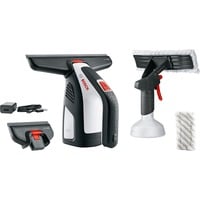 Bosch GlassVAC elektrisk vinduespudser 0,1 L Sort, Rød, Sølv, Vinduesrenser Hvid, Sort, Rød, Sølv, 0,1 L, 35 m², Lithium-Ion (Li-Ion), 3,6 V, 2,17 t