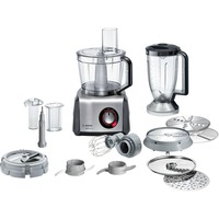 Bosch MC812M865 foodprocessor 1250 W 3,9 L Sort, Rustfrit stål Sort/børstet rustfrit stål, 3,9 L, Sort, Rustfrit stål, Dreje, Slå, Blande, Hakke, Skære, Mikse, Puré, CE, EAC, VDE, Plast