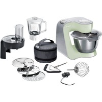 Bosch MUM58MG60 foodprocessor 1000 W 3,9 L Grøn Mynte/Sølv, 3,9 L, Grøn, Knapper, 0,8 L, CE, EAC-Eurasian, Ukraine, VDE, Rustfrit stål