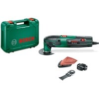 Bosch PMF 220 CE Sort, Grøn, Rød 220 W 20000 OPM, Multi-funktion værktøj Grøn/Sort, Skære, Slibning, Save, Sort, Grøn, Rød, 20000 OPM, 15000 OPM, 1,4°, Vekselstrøm