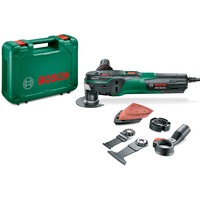 Bosch PMF 350 CES Sort, Grøn 350 W 15000 OPM, Multi-funktion værktøj Grøn/Sort, Skære, Slibning, Save, Sort, Grøn, 15000 OPM, 20000 OPM, 1,4°, Vekselstrøm