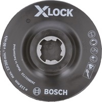 Bosch PRO støtteplade, X-LOCK SCM støtteplade med midterstift, Ø 115mm, Slibning pad 