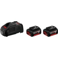 Bosch Starter-Set Batteri, Oplader Sort, Batteri, Lithium-Ion (Li-Ion), 5 At, 18 V, GAL 1880 CV, Sort