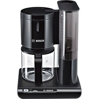 Bosch TKA8013 kaffemaskine Dråbe kaffemaskine 1,25 L, Filter maskine Højglans sort, Dråbe kaffemaskine, 1,25 L, 1160 W, Sort