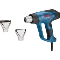 Bosch Varmluftpistol GHG 23-66 Professional + 2-delt tilbehør, Varm luft blæser Blå/Sort