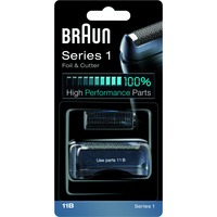 Braun Series 1 11B, Barberhovedet Sort, Series 1 130s-1, 140, 150, 150s-1, 835, 10 g, 23 mm, 80 mm, 160 mm, 20 g