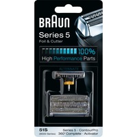 Braun Series 5 51S, Barberhovedet 1 hoved(er), Series 5, ContourPro, 8000, 360, 8595, 8795, 10 g, 23 mm, 80 mm, 160 mm