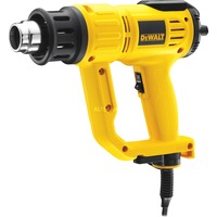 DEWALT D26414 650 l/min 600 °C 2000 W Sort, Gul, Varm luft blæser Gul/Sort, Sort, Gul, 650 l/min, 600 °C, 50 °C, Strøm, 2000 W