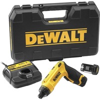 DEWALT DCF680G2 trådløs skruetrækker & skruepistol Sort, Gul 7,2 V skruemaskine Gul/Sort, inkls. 2 batterier, hurtigtoplader, kuffert