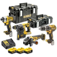 DEWALT DCK422P3-QW, Værktøjssæt Gul/Sort