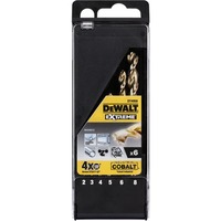 DEWALT HSS(E)-Co metalbor-sæt DT 4956, 6 dele, Drill bit sæt 