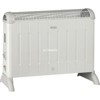 DeLonghi HCM2030 varmeapparat 2000 W, Niveau konvektor Hvid/grå, 2000 W, 700 W, 60 m³, 230 V, 50 Hz, 542 x 175 x 400 mm