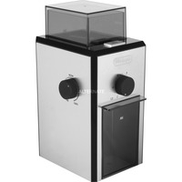 DeLonghi KG89 110 W Rustfrit stål, Kaffekværn Sølv, 120 g, Rustfrit stål, Plast, Rustfrit stål, 12 stk, 110 W, 220 - 240 V
