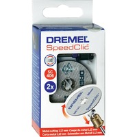 Dremel SC406 Metal Afskæredisk, Skæreskive Afskæredisk, Metal, 35000 rpm, 3,8 cm, 2 stk