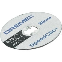 Dremel SC409 Metal Afskæredisk, Skæreskive Afskæredisk, Metal, 35000 rpm, 3,8 cm, 0,75 mm, 5 stk