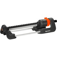 GARDENA Aqua M Oscillerende vandsprinkler Sort grå/Orange, Oscillerende vandsprinkler, 250 m², Sort