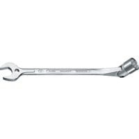 GEDORE 6512300 topnøgle, Gaffelnøgle Chrome, 140 g, 75 mm, 50 mm